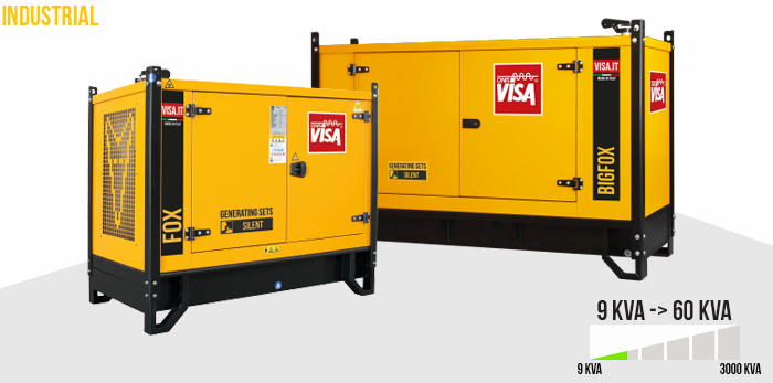 FOX range | Onis Visa generating sets