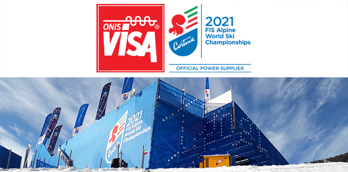 Mondiali di sci 2021 cortina Visa Gruppi elettrogeni