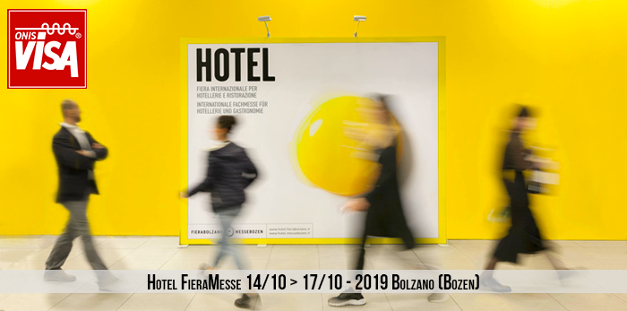 HOTEL 2019  EXHIBITION - Bozen 14-17 October 