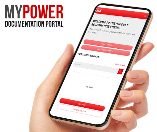 MY POWER : ENREGISTREZ VOTRE PRODUIT POUR AVOIR UN ACCÈS COMPLET À L’INTÉGRALITÉ DE LA DOCUMENTATION DE LA MACHINE 