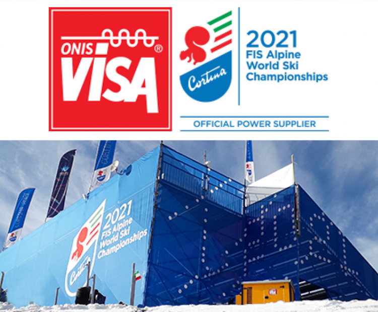 Mondiali di sci 2021 cortina Visa Gruppi elettrogeni