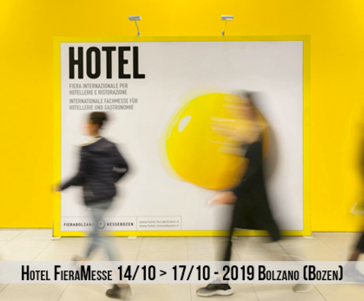 HOTEL 2019  EXHIBITION - Bozen 14-17 October 