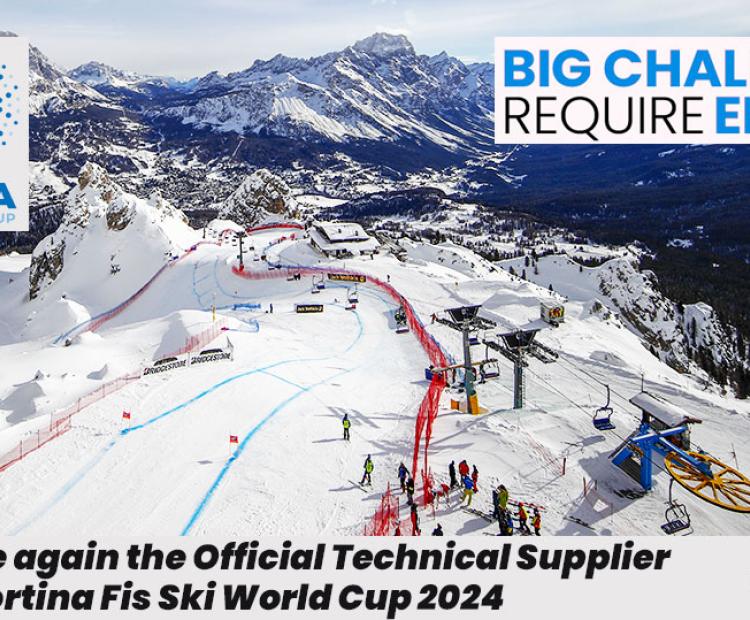Visa SpA once again supporting Ski World Cup in Cortina