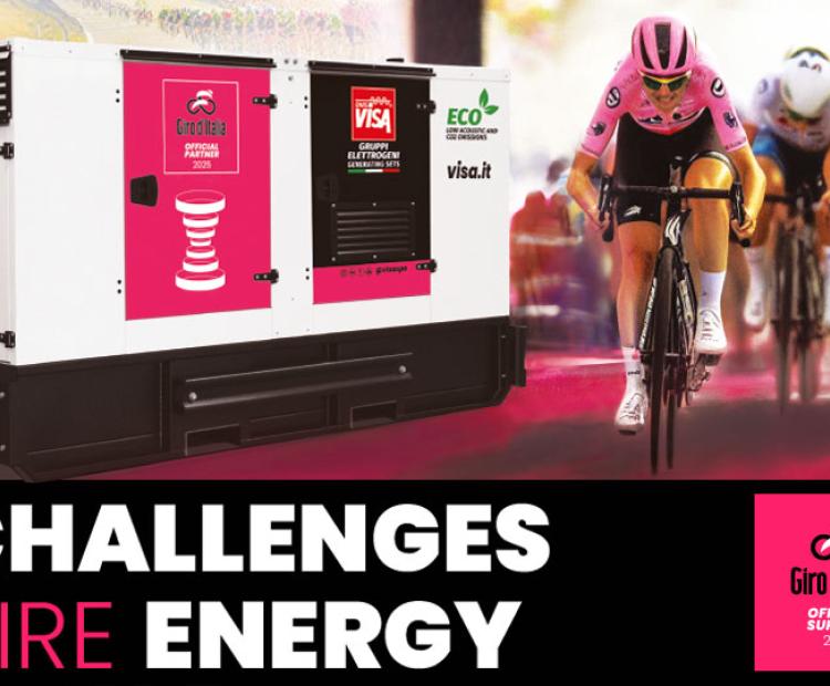 VISA IS OFFICIAL SUPPLIER OF GIRO D'ITALIA 